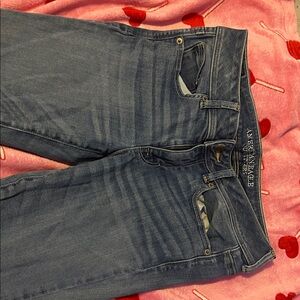 American Eagle Outfitters Women's High Rise Indigo Jeans